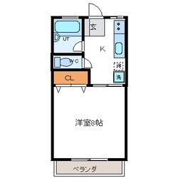 郡山駅 バス10分  金堀田下車：停歩4分 2階の物件間取画像